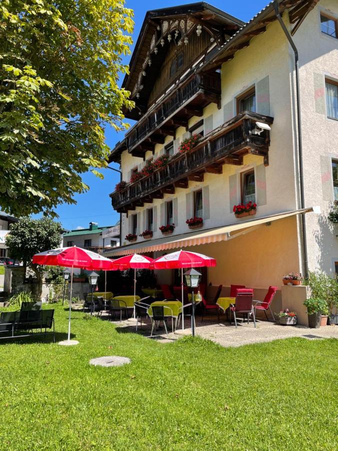 Goldener Adler Bed & Breakfast Scharnitz Bagian luar foto